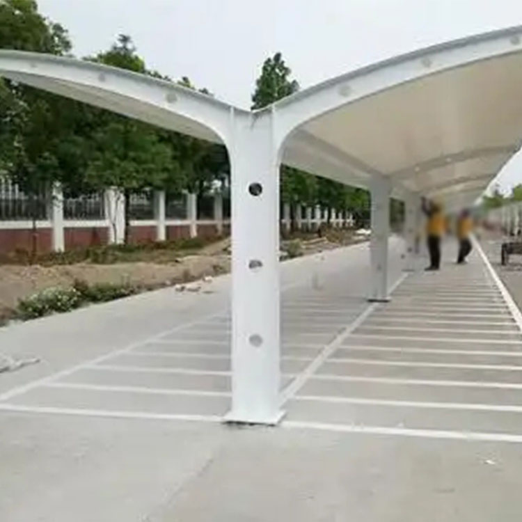 永平县膜结构电动车棚