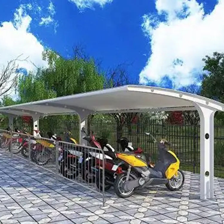 永平县膜结构电动车棚